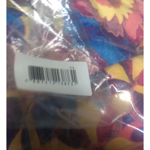 Terra and Sky Women’s Plus Size Blue Blitz Smocked Sun Dress NWT 2X - Picture 8 of 9